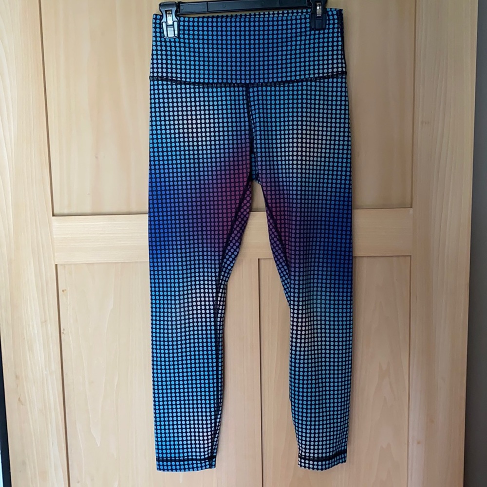 Lululemon polka dot leggings
